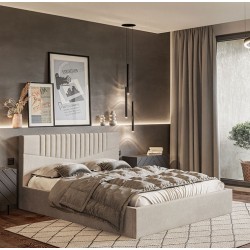 Łóżko sypialniane OLDO 7 z pojemnikiem - Zdjęcie 2