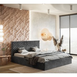 Łóżko sypialniane OLDO 8 z pojemnikiem - Zdjęcie 4