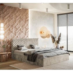 Łóżko sypialniane OLDO 8 z pojemnikiem