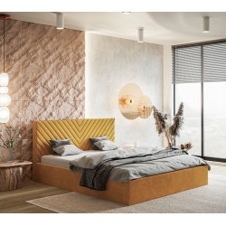 Łóżko sypialniane OLDO 8 z pojemnikiem - Zdjęcie 3