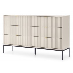 NEW komoda ryflowana KS154 kaszmirowa