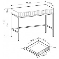 NEW toaletka do przedpokoju kaszmirowa - Zdjęcie 5