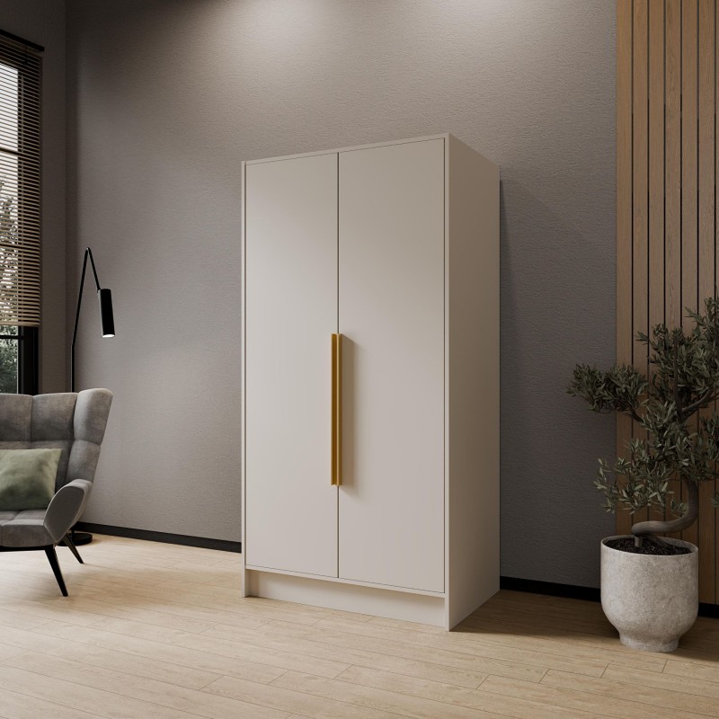 ORTO Szafa 100 gładka z uchwytami, bez lustra