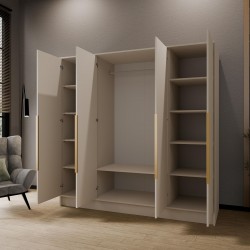 ORTO Szafa 200 gładka z uchwytami, bez lustra - Zdjęcie 5