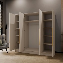 ORTO Szafa 200 gładka z uchwytami, bez lustra - Zdjęcie 6