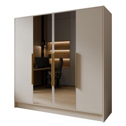 LUSO Safa gładka 200 z lustrem i uchwytami - Zdjęcie 2