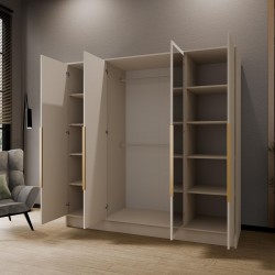 LUSO Safa gładka 200 z lustrem i uchwytami - Zdjęcie 3