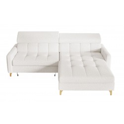 BAMBINO Narożnik rozkładany z regulowanymi zagłówkami na wysokich nóżkach - Zdjęcie 4