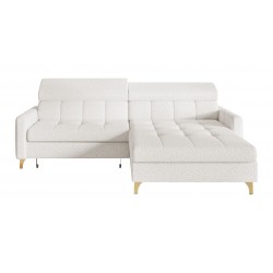 BAMBINO Narożnik rozkładany z regulowanymi zagłówkami na wysokich nóżkach - Zdjęcie 5