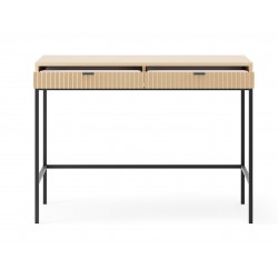 NEW toaletka do przedpokoju w kolorze Dąb Vicenza na wysokich czarnych nogach - Zdjęcie 4