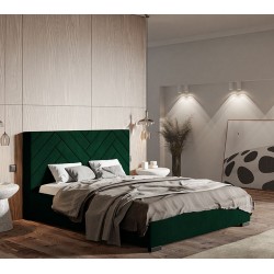 Łóżko tapicerowane TOM 4 z pojemnikiem na pościel - Zdjęcie 3