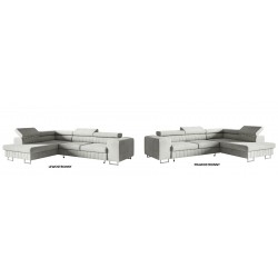 NOLA narożnik regulowany z dużą powierzchnią spania do salonu - Zdjęcie 6