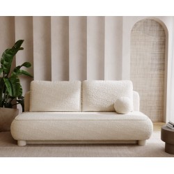 Nowoczesna Kanapa MAJA z funkcją spania w tkaninie Quelle 02 - SZYBKI TERMIN DOSTAWY