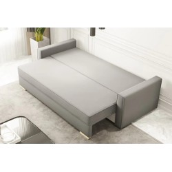 BELLA Kanapa rozkładana do salonu w kolorze granatowa SZYBKI TERMIN DOSTAWY - Zdjęcie 4