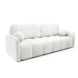 KUBI Kanapa rozkładana z wygodnym, pikowanym siedziskiem, obita tkaniną CREMONA - Zdjęcie 2