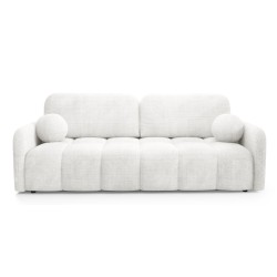 KUBI Kanapa rozkładana z wygodnym, pikowanym siedziskiem, obita tkaniną CREMONA - Zdjęcie 4