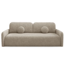 RAVI Kanapa trzyosobowa z pojemnikiem na pościel w tkaninie Fredo - Zdjęcie 3