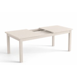 Stół loftowy rozkładany do jadalni z blatem w modnym kolorze kaszmirowym - Zdjęcie 4