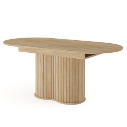 LOVE Stół rozkładany do salony na stabilnej podstawie stołu z lameli