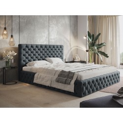 Łóżko tapicerowane SIM 8 SZYBKA WYSYŁKA