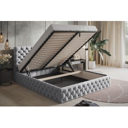 Łóżko tapicerowane SIM 8 SZYBKA WYSYŁKA - Zdjęcie 8