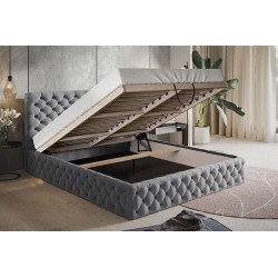 Łóżko tapicerowane SIM 8 SZYBKA WYSYŁKA - Zdjęcie 7