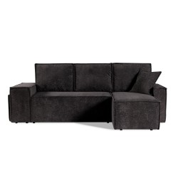 COLIN Narożnik uniwersalny rozkładany z pufami w zestawie - Zdjęcie 5