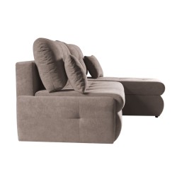 HINT Narożnik uniwersalny z podwójnym pojemnikiem na pościel, bez podłokietników z funkcją spania - Zdjęcie 3