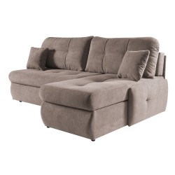 HINT Narożnik uniwersalny z podwójnym pojemnikiem na pościel, bez podłokietników z funkcją spania - Zdjęcie 2