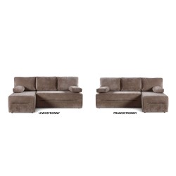 FERO Narożnik z funkcją spania, obity tkaniną LUMO - Zdjęcie 9