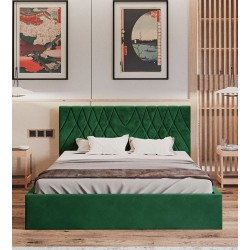 Łóżko sypialniane OLDO 5 z pojemnikiem - Zdjęcie 6