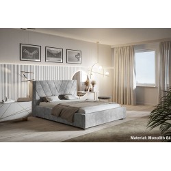 Łóżko tapicerowane 160x200 P2 - Zdjęcie 6
