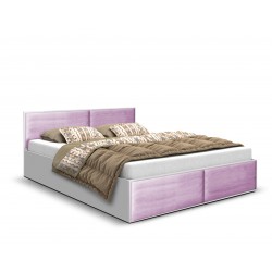Łóżko sypialniane z panelami ALDO - Zdjęcie 4