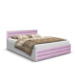 Łóżko sypialniane z panelami ALDO 2 - Zdjęcie 5