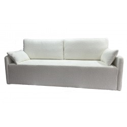 NINA nowoczesna sofa z funkcją spania boucle - Zdjęcie 2