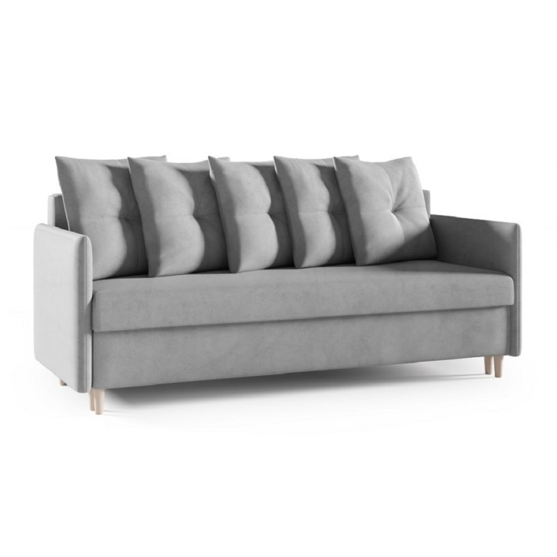 Elegancka sofa LIDKA do salonu z cienkimi boczkami