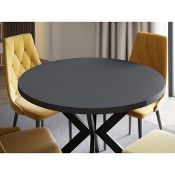 EDI okrągły stół rozkładany do salonu - Zdjęcie 8