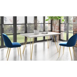 ROZZY nowoczesny prostokątny stół w stylu loft - Zdjęcie 5