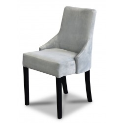 KARO gładkie krzesło tapicerowane do jadalni salonu