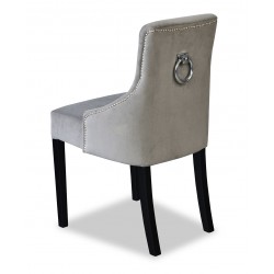 KARO krzesło tapicerowane glamour - Zdjęcie 3