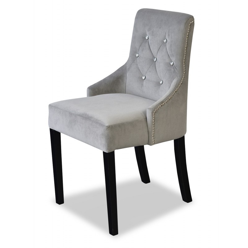 KARO krzesło tapicerowane glamour