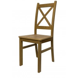 KRZYSIU krzesło drewniane do kuchni krzyżak