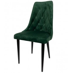 ENZO krzesło tapicerowane welur - Zdjęcie 2