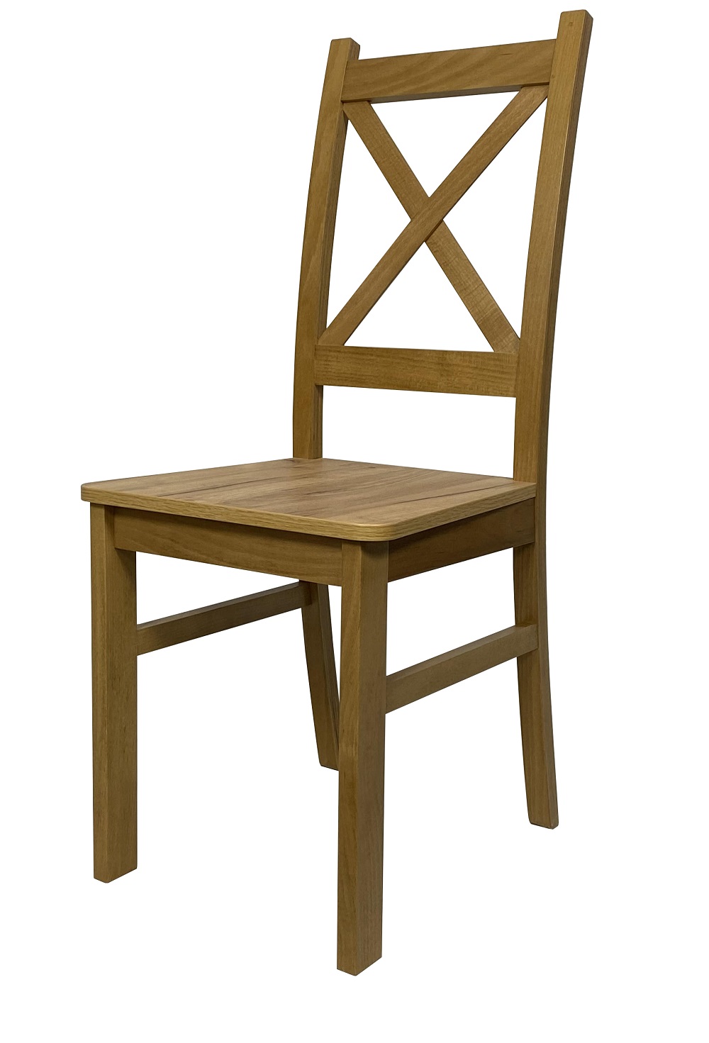 KRZYSIU krzesło drewniane do kuchni krzyżak - zdjęcie produktu