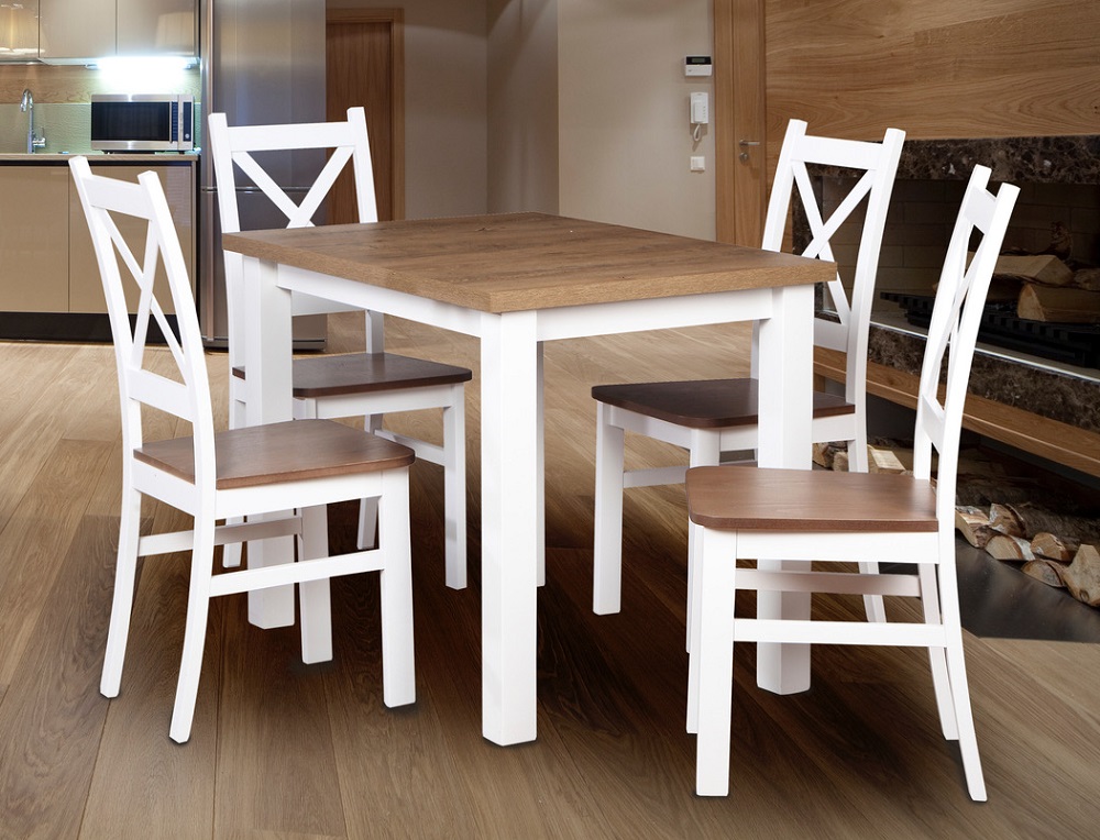 Zestaw stół z krzesłami nr 52 - zdjęcie produktu
