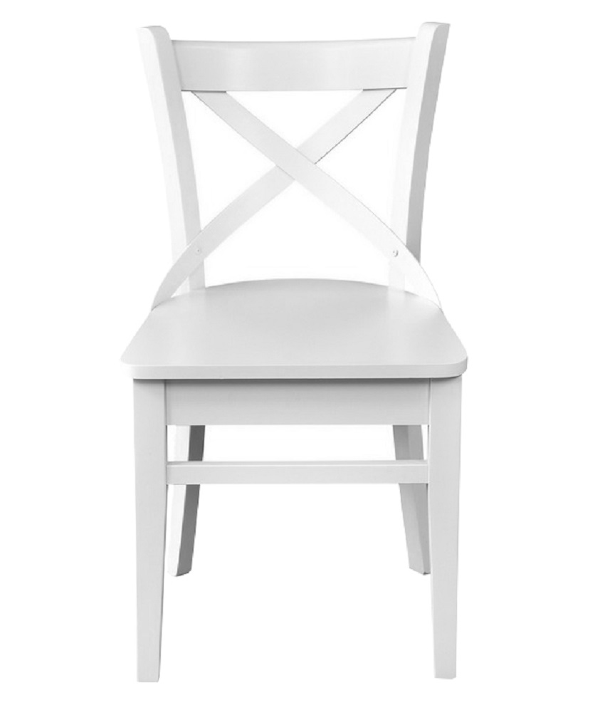 Kasia drewniane krzesło białe - zdjęcie produktu