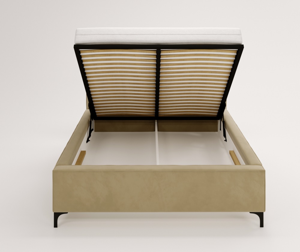 LEO łóżko tapicerowane do sypialni różne wymiary - zdjęcie produktu