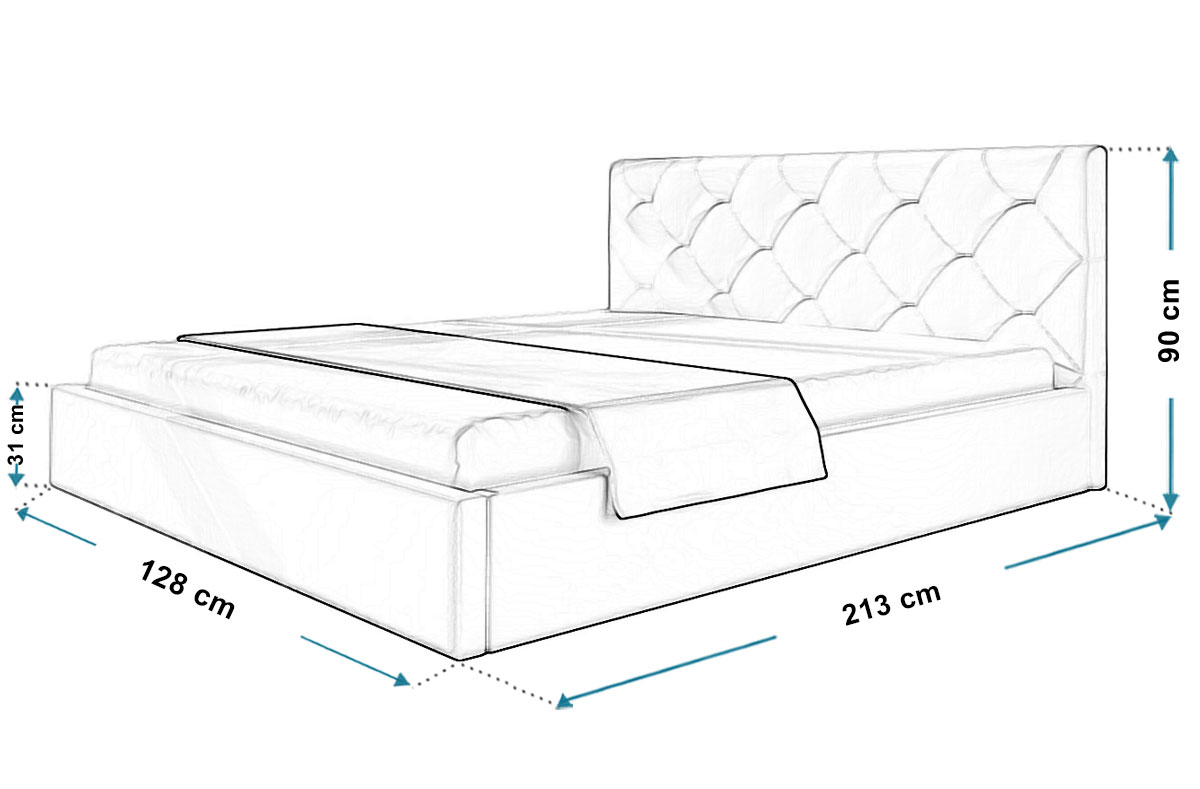 Łóżko 120x200 SIM 4 - zdjęcie produktu